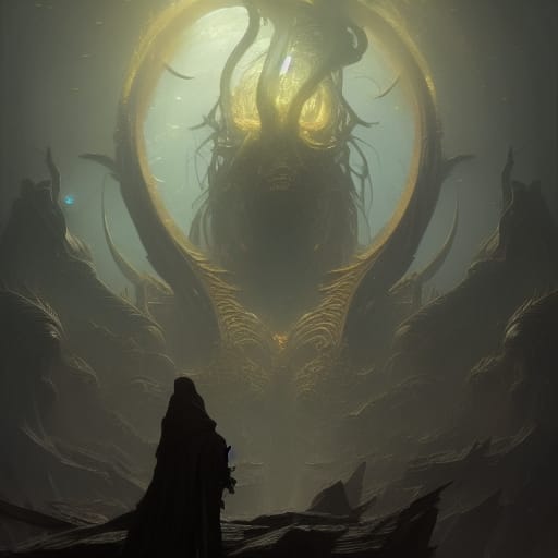 RestlessShadow's tweet image. creator.nightcafe.studio/u/RestlessShad… As he approached, he could no longer delude himself into believing he was worthy.
@NightcafeStudio