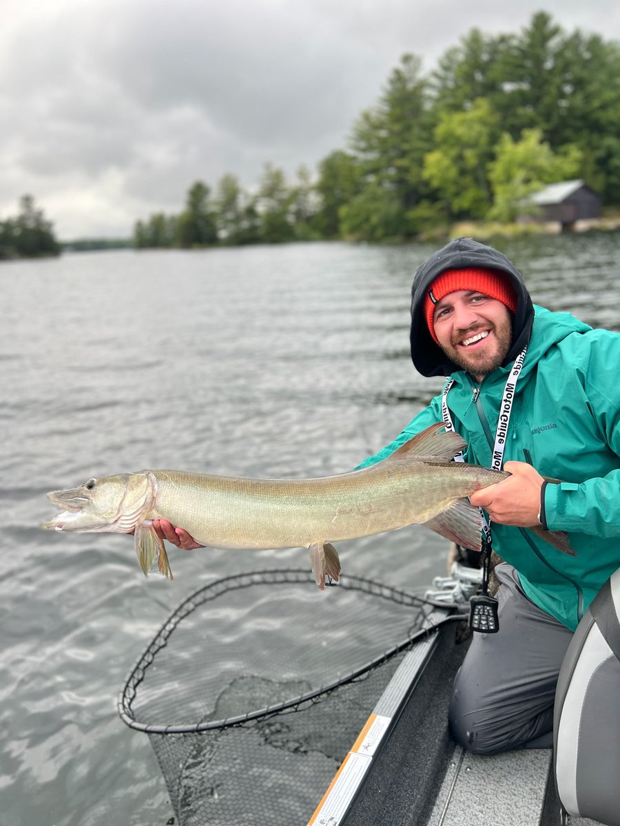 sci_angler's tweet photo. Working on a new project on Stoney Lake, Canada using telemetry to build advanced habitat models for many fish species including musky, walleye, smallmouth bass. Musky tags measure activity and body temperature for 10 years. Can’t wait to see what we learn! https://t.co/l5hVBjSJrg