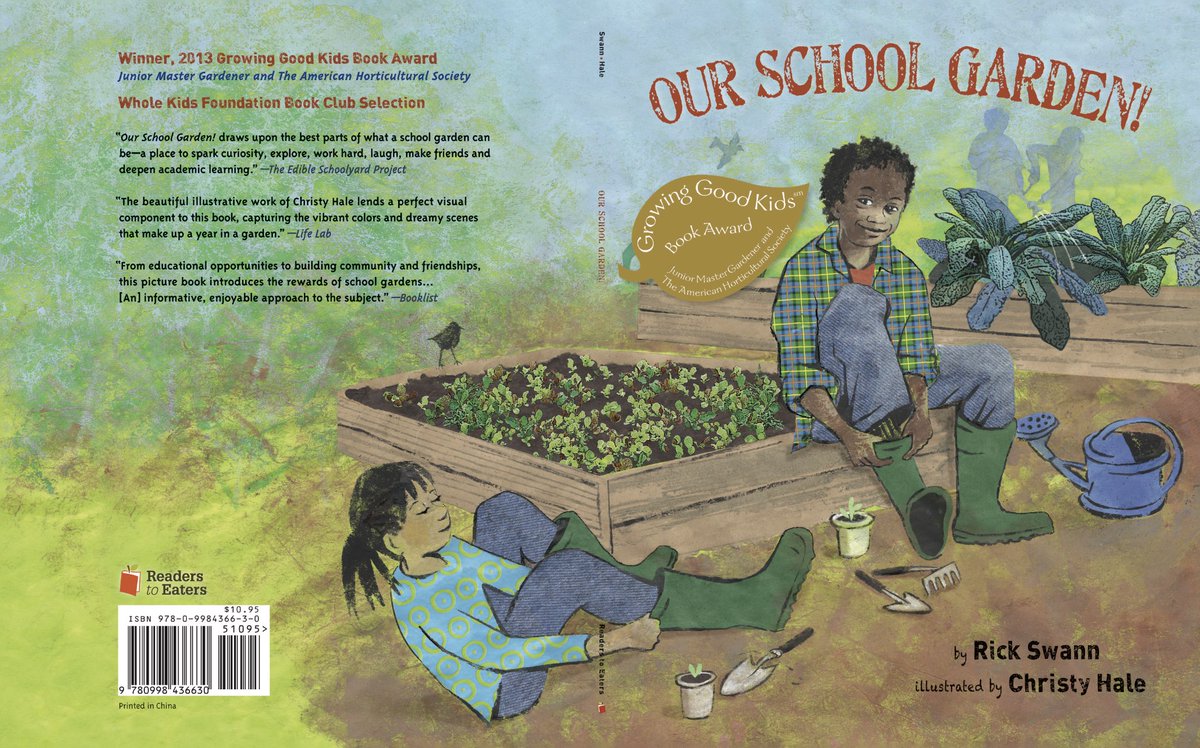 ReadersToEaters's tweet photo. Happy Oct Nat'l #FarmToSchoolMonth! See @biggreen's #ReadAsYouGrow w terrific #GardenEducation ideas using @ReadersToEaters #FoodLiteracy bks in English/Spanish https://t.co/vEFJCycsj1 #FarmToSchool #FoodEducation #SchoolGarden #AgClassroom @FarmtoSchool @AITCtweets @Ilagclass https://t.co/1GQhY5lnWL