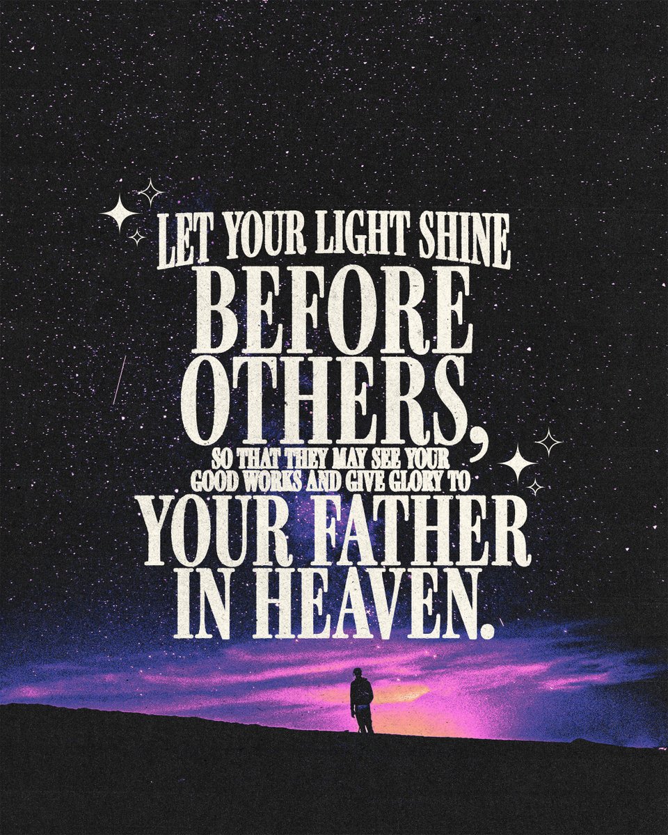 Our good works aren’t meant to point to how good we are but instead to how good our God is!