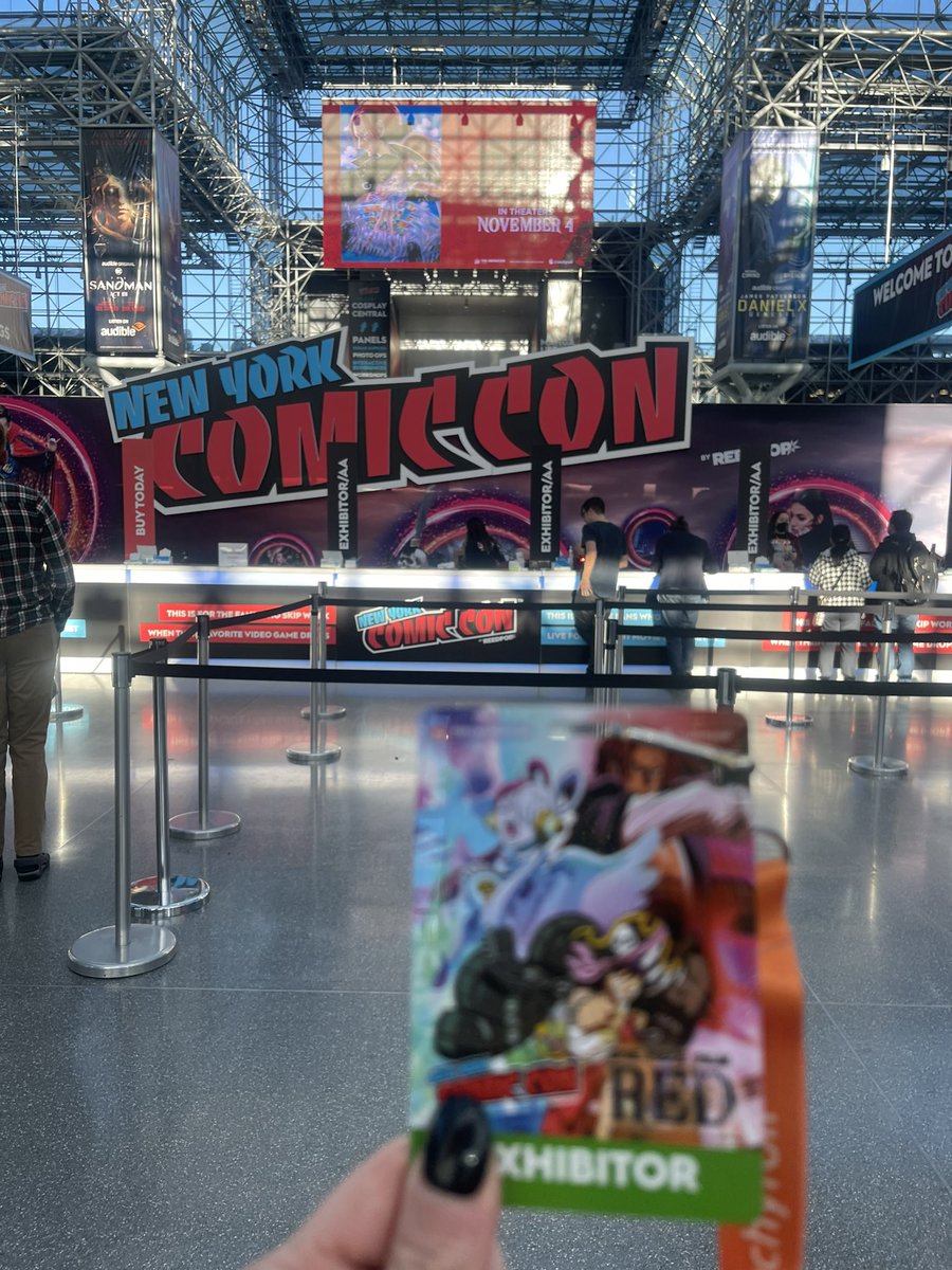 Grateful and honored to represent <a href="/MS137Heroes/">MS137Q Heroes</a> at NYC Comic Con! Can’t wait to showcase some amazing folks we met at our Annual Career Day and host some pretty cool guest speakers throughout the year! Thx <a href="/Mrlinden137/">MrLinden</a> and our Principal <a href="/Principal_Trin/">Pamela Trincado</a> for making this happen!