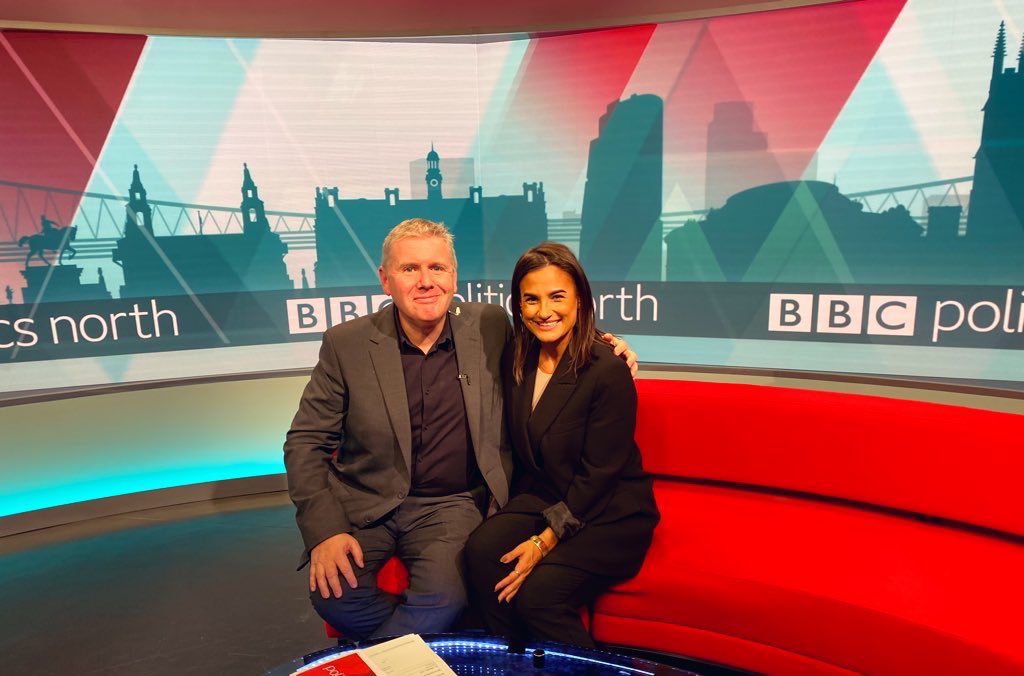 An absolute joy and privilege to work with this Gent and everyone at <a href="/BBCYorkshire/">BBC</a> - thank you for having me 🙏🏽

Tune in THIS SUNDAY @ 10am to see what it’s all about!