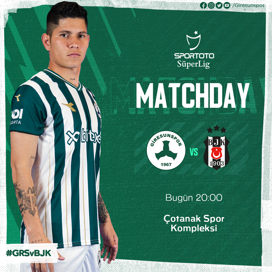 giresunspor bjk maçı afişi