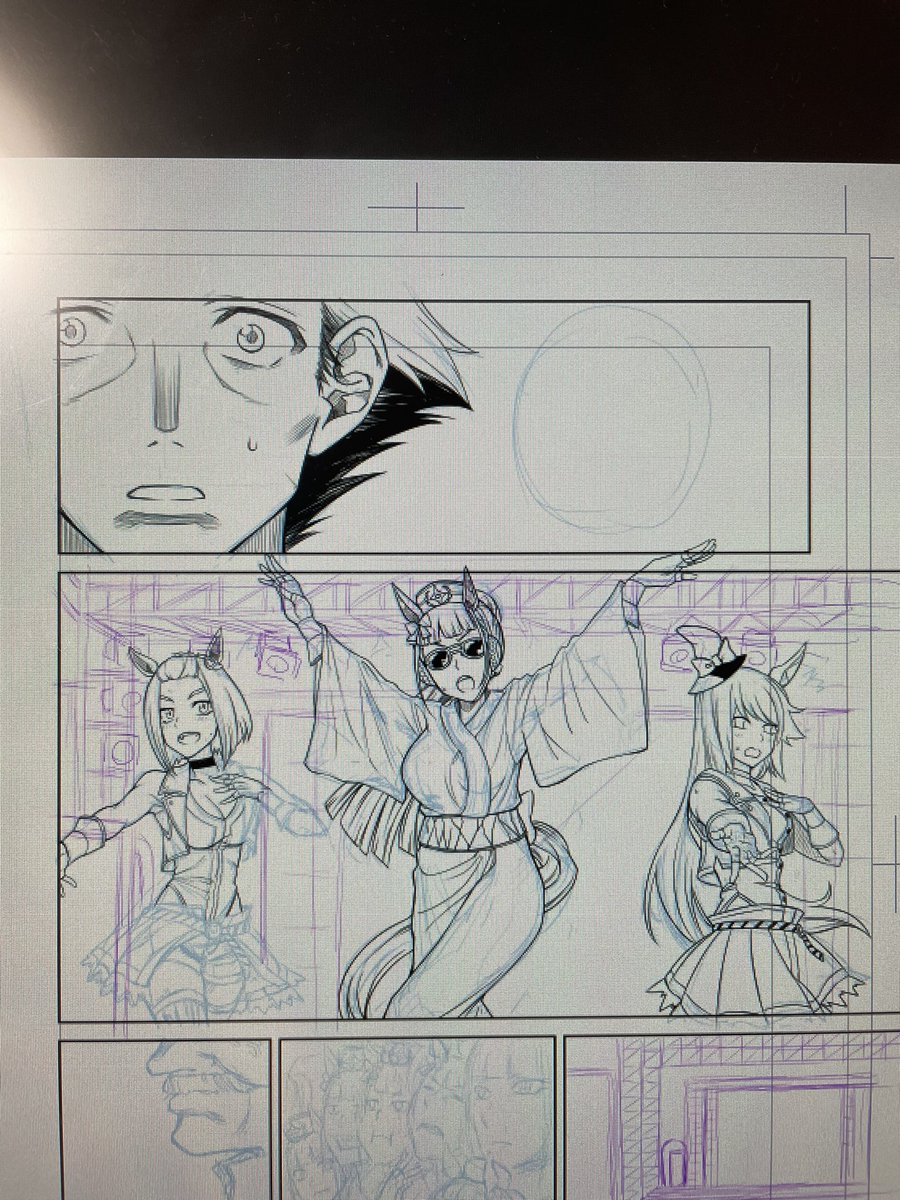 一つ前のページの背景直したりしてたのでボチボチな進行。 