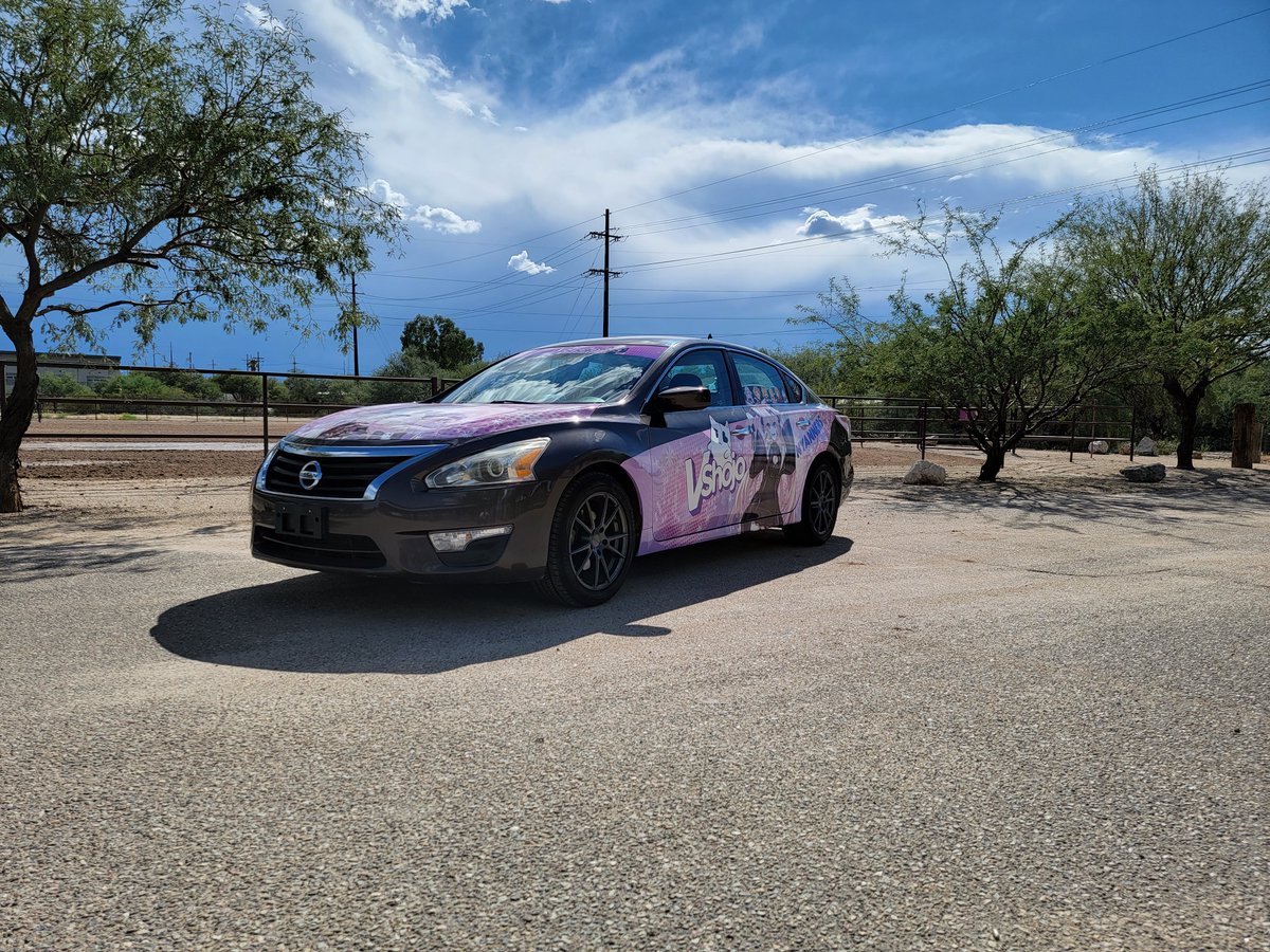hadleybrawl's tweet photo. Itasha Complete. Shoutout to everyone who made this possible:
@RatNotch Inspiration (2021 Post)
@theGunrun For the Premium Assets and for all things Vshojo
@NyanNyanners For the awesome design
@lowstandardsdesigns (Insta) Artist
@centerlinewraps (Insta) Print and Application https://t.co/sQFfVRuaVg
