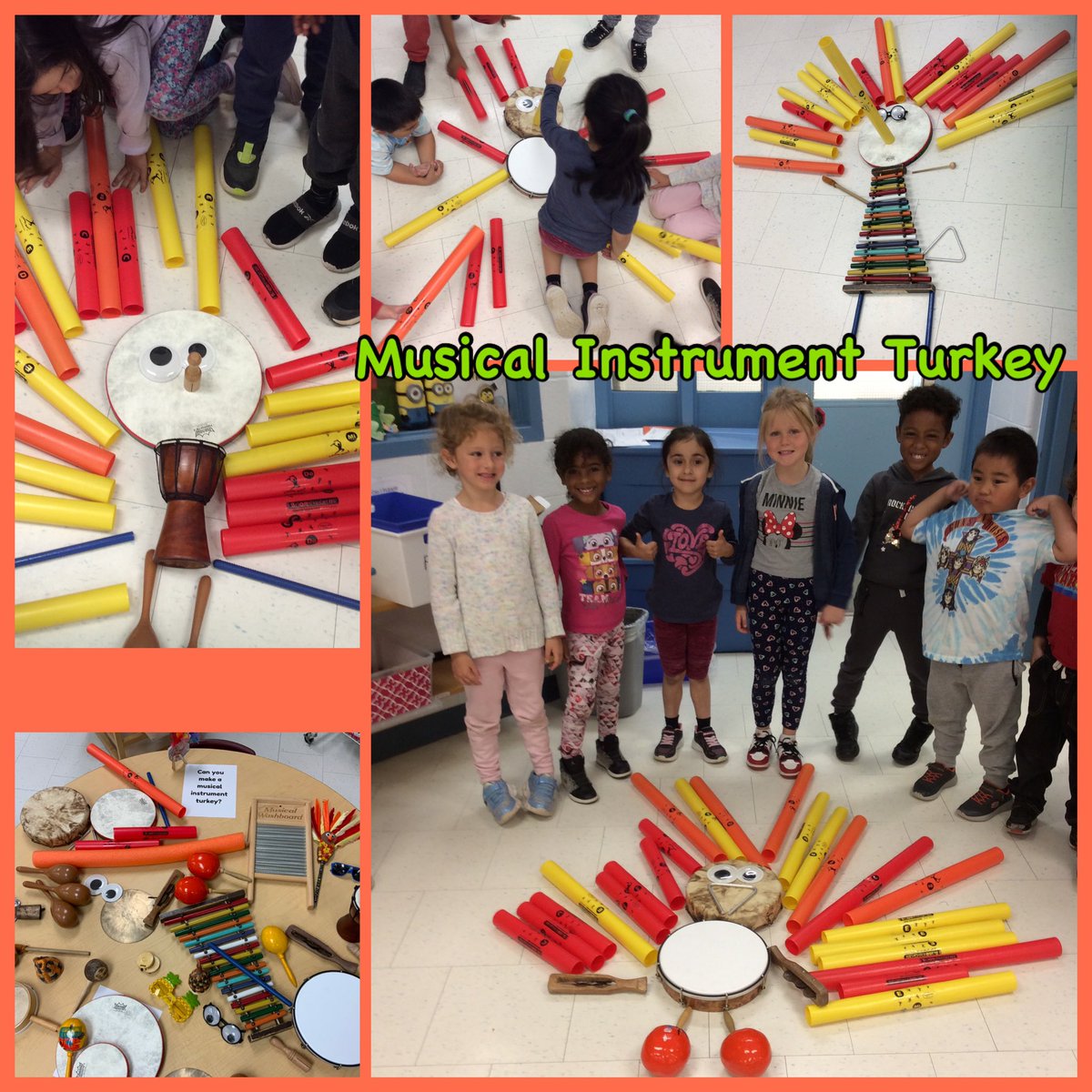Creatively making instrument turkeys. <a href="/DPCDSB_BFA/">Bishop Francis Allen DPCDSB</a> ,<a href="/MrsTtheECE1/">Mrs. T the ECE</a> <a href="/Ms_Lis29/">Ms.Lis</a> <a href="/mdacosta11/">Mrs DaCosta</a>