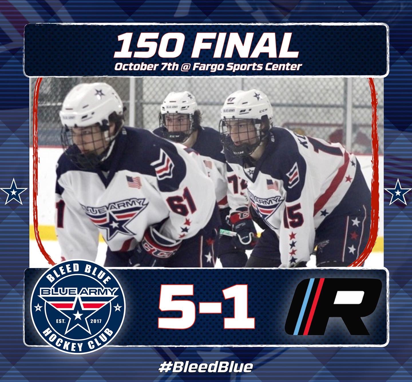 Blue Army Hockey Club on Twitter "Fargo Force Showcase Game 1 Recap