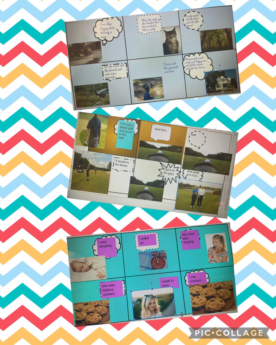jduddy2009's tweet photo. So many writing styles this week including acrostic poems and comic books! 🧡🤍🧡 #PCR3proud @PathfinderElem https://t.co/czVj8AOj9e