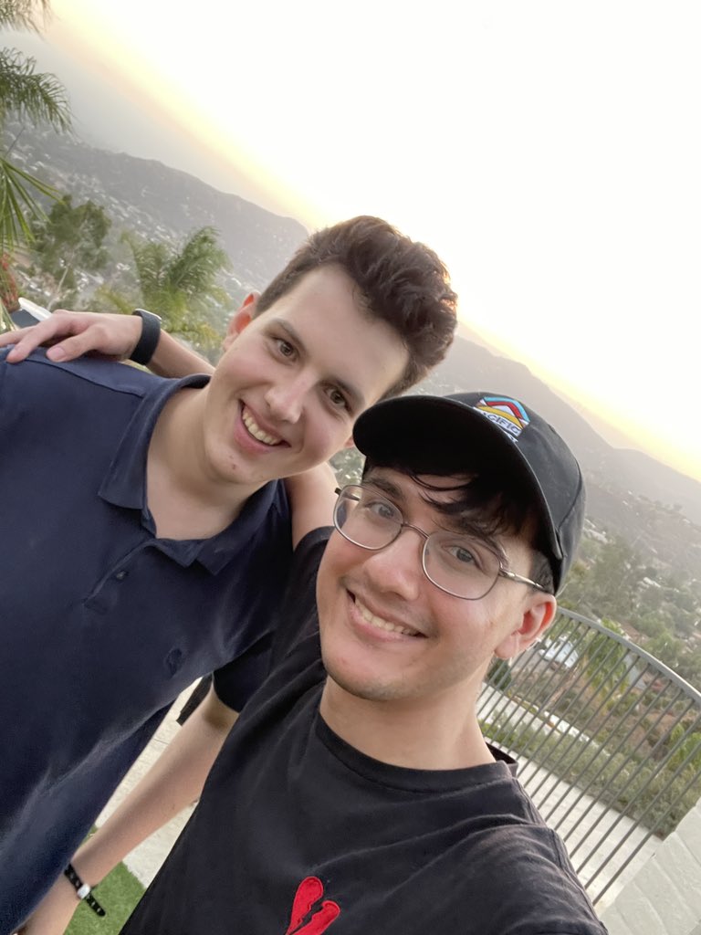 hung out with the legends