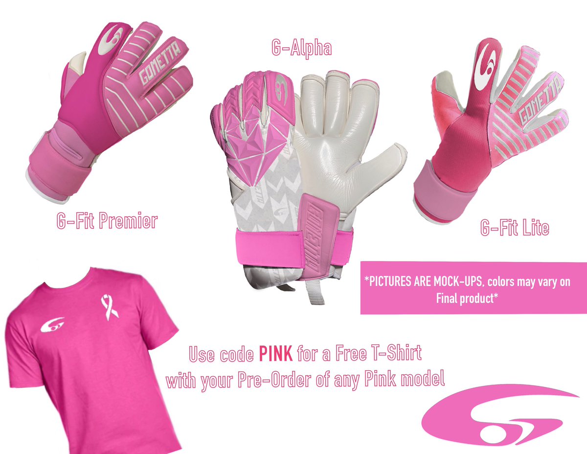 Check out our 3 Pink models that we will have available next week! Pre-Order yours before they arrive and receive a free T-Shirt!   Gomettagk.com