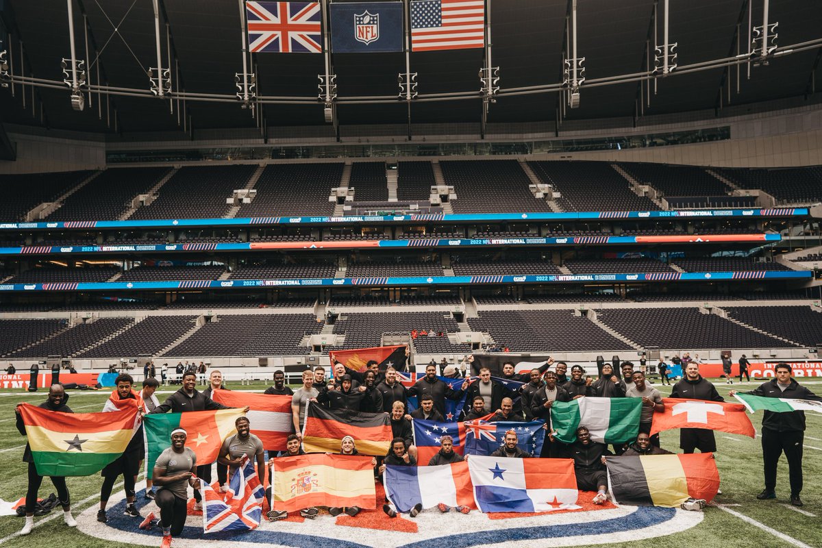 jvaka75's tweet photo. NFL IPP London Combine, Such an Amazing Event. Honored To Be Part of This Process. Connecting With Great Minded People From Around The Globe. This Is Only The Beginning, Congratulations To All The Athletes That Took Part. Blessings To You All. 
#NFLIPP #AsiaPacific 🇨🇰🇵🇬🇦🇺🇳🇿🇼🇸🇯🇵 https://t.co/6iP7tVs65U