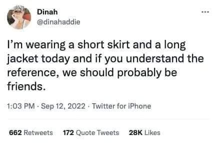 ShrtSkrtLngJkt's tweet photo. Well, I wanted to share this directly from @dinahaddie but I'm apparently technologically inept now that I'm in my 40s, cuz I can't find the original damn tweet.

Anyway, it would be WRONG of me not to share this. https://t.co/KAG4qUVwJg