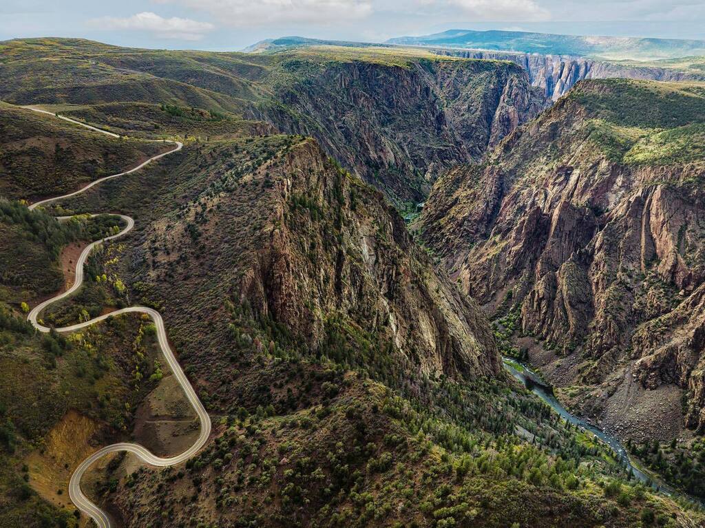 The Black Canyon of the Gunnison.