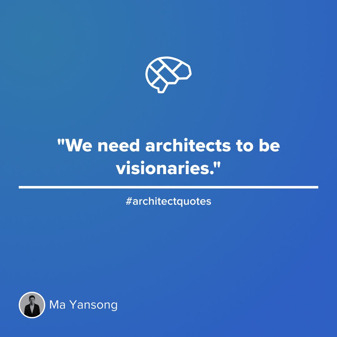 ThinkParametric's tweet photo. "We need architects to be visionaries." ~Ma Yansong
#mayansoung #madarchitects #architectquotes https://t.co/cHsgP1Gr6C