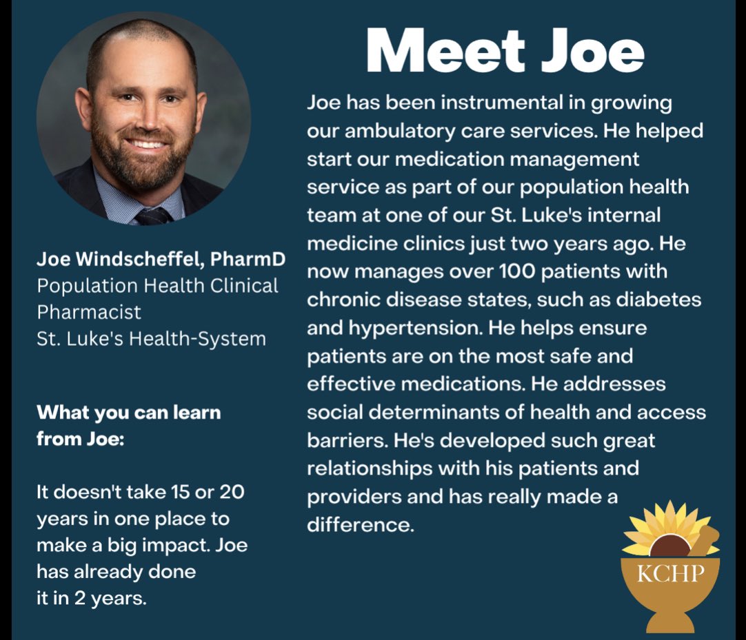 Kansas Council of Health - System Pharmacy tweet media