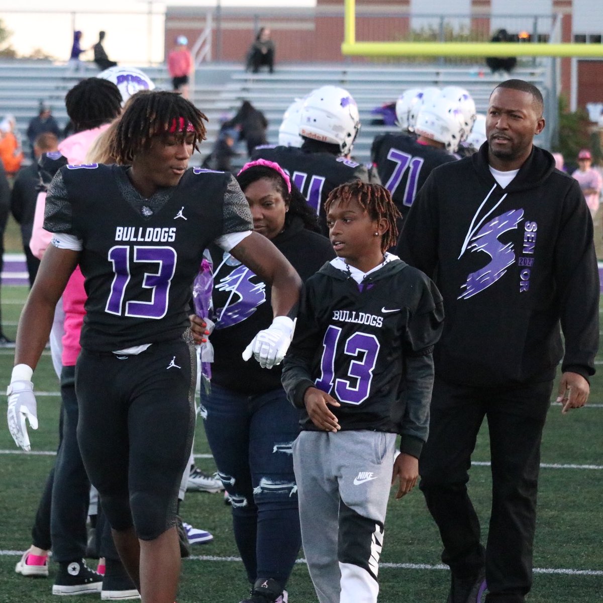 bhsdogs's tweet photo. Senior Night! @BHSdogsfootball 

#BulldogTough https://t.co/9yVk2UlAlR