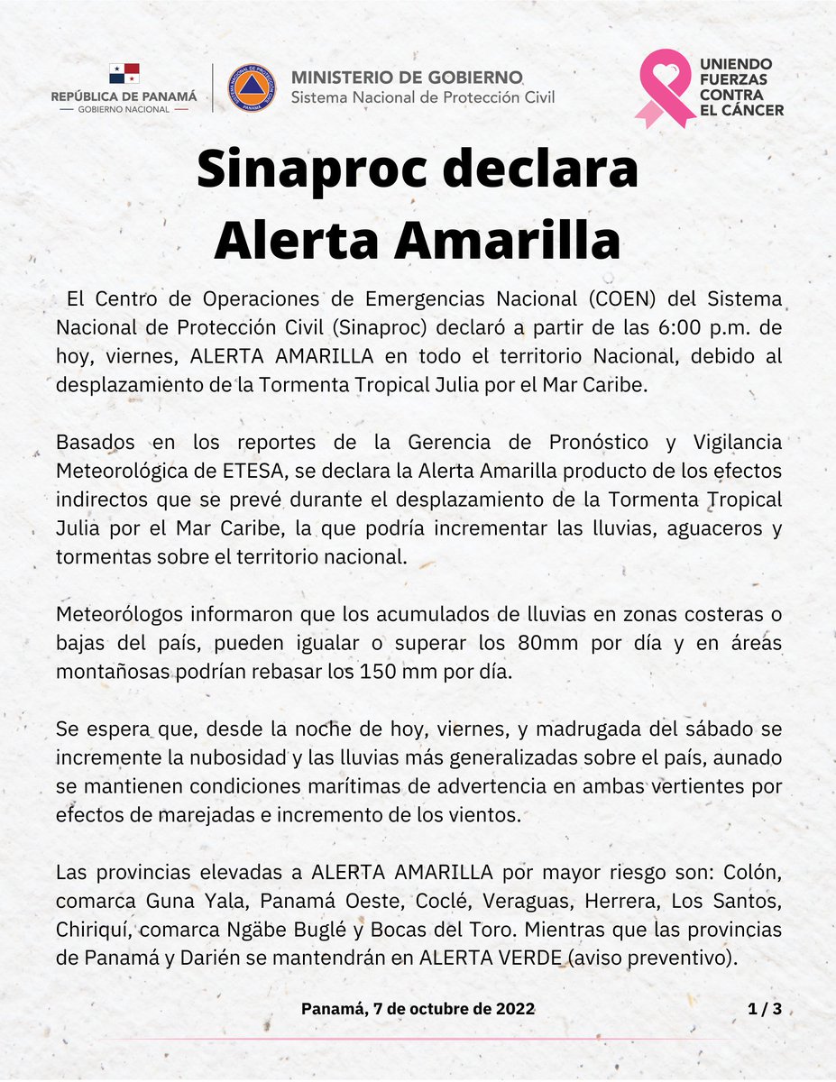 SINAPROC PANAMA tweet media