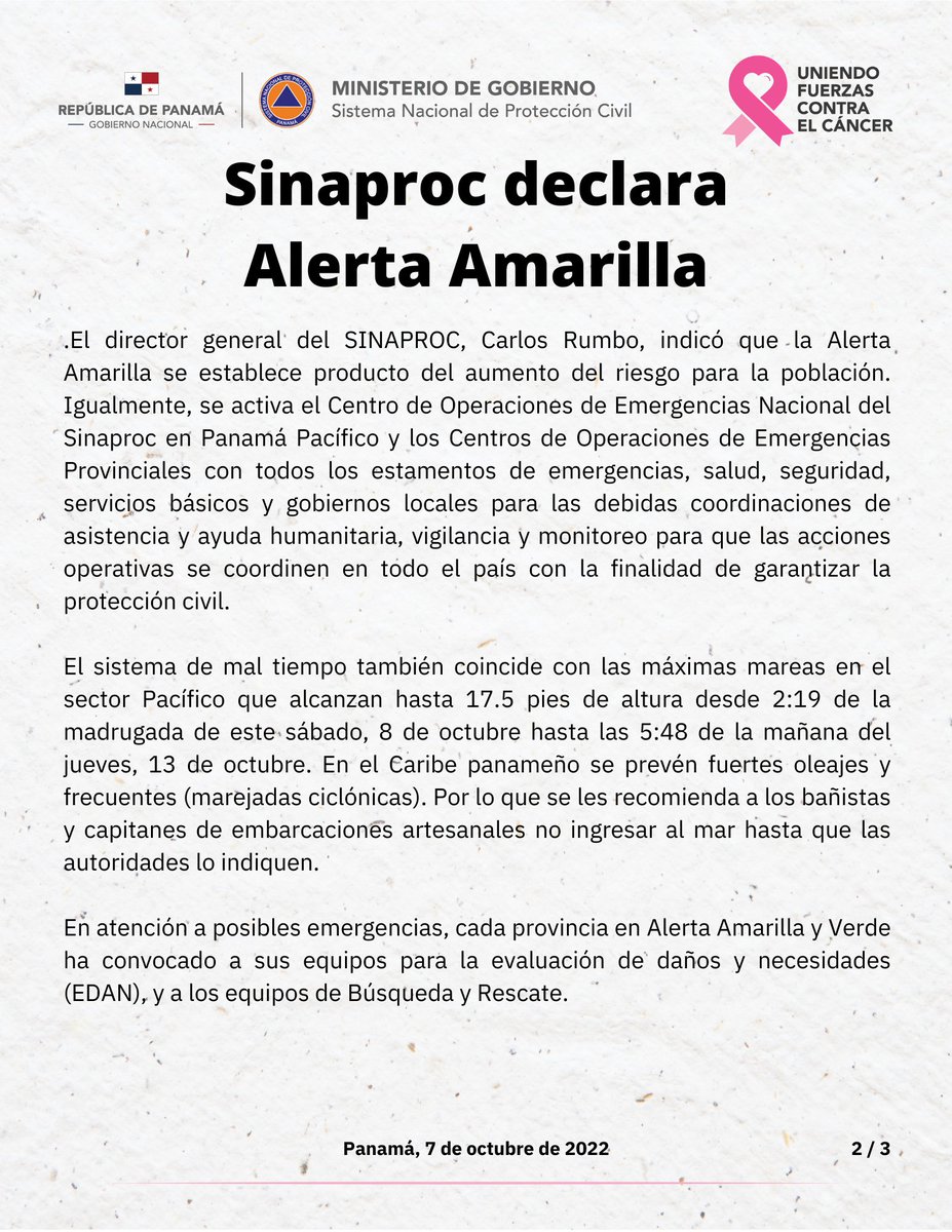 SINAPROC PANAMA tweet media