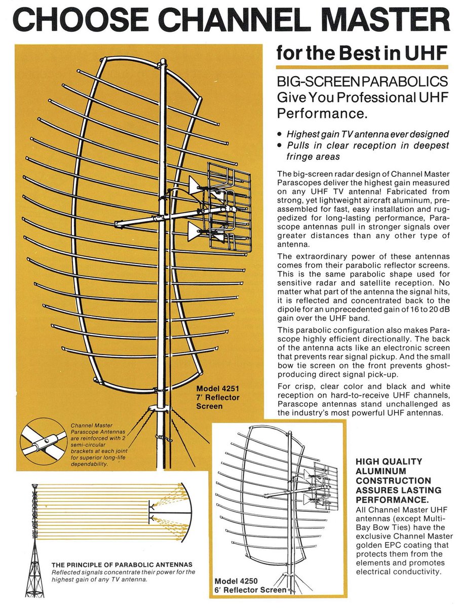 ChannelMaster's tweet photo. Our US manufacturing team wants to bring this beauty back and build it in Arizona along with Pro-Model antennas! Should we do it?? Would anyone buy a 7’ antenna?
📺 #ChannelMaster⚡︎
🇺🇸USA
#madeintheusa
#madeinamerica https://t.co/HxFr7VtzN4