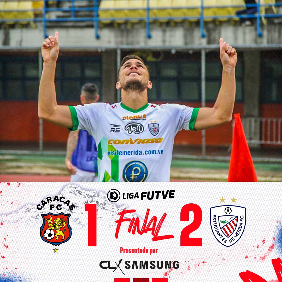 EstudiantesMEFC's tweet photo. ➕3️⃣ EN CARACAS🔥🔥🔥 
FINAL DEL PARTIDO 

#2colores1historia🔴⚪ https://t.co/A87PpcEbGz