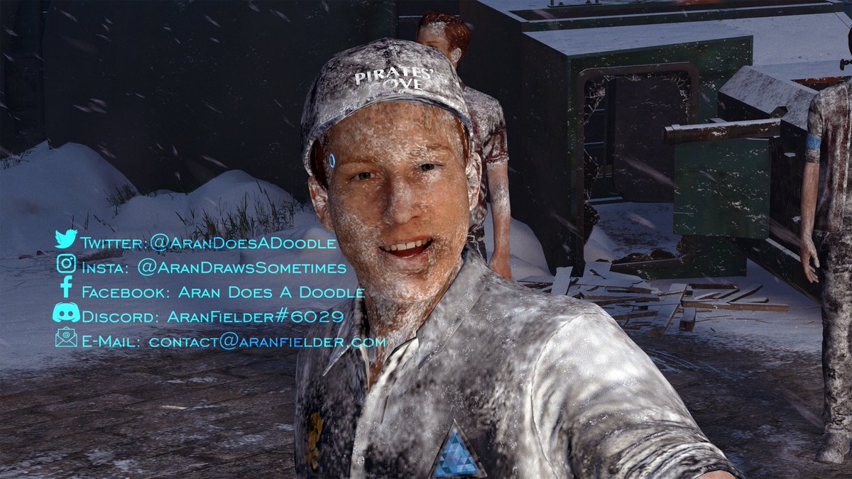 AranDoesADoodle's tweet photo. For the first time ever, my poor overworked laptop is allowing me to run the Jerry chapter. (At 3fps and in low settings!)

Edited in Photoshop. Using Otis_inf Freecam, here's some Jerry love!

#dbhedit #dbhedits #dbhmod #dbhmods #DetroitBecomeHuman #dbh #dbhjerry #DechartGames https://t.co/v1HlCdU4tU