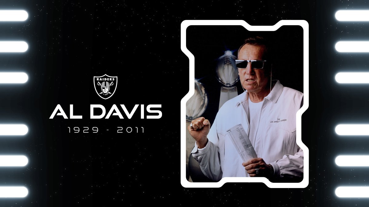 It's been eleven years since we lost the legend, the icon and the ultimate Raider.

Today and every day, we're #RememberingAlDavis.
