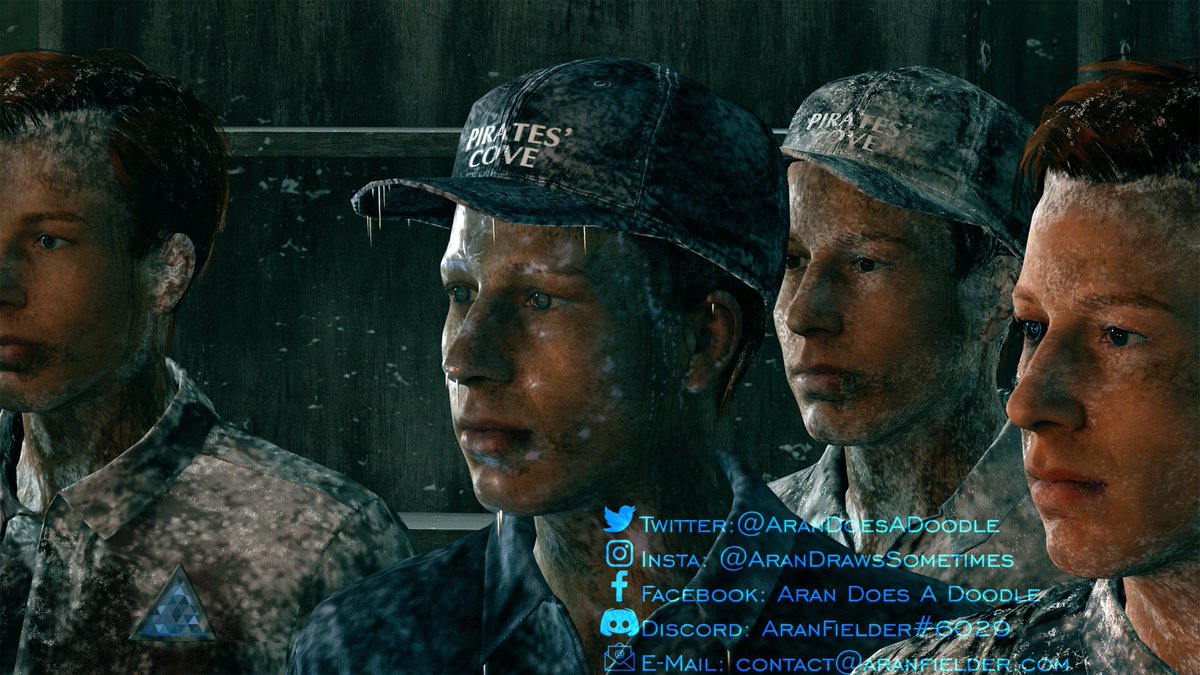 AranDoesADoodle's tweet photo. For the first time ever, my poor overworked laptop is allowing me to run the Jerry chapter. (At 3fps and in low settings!)

Edited in Photoshop. Using Otis_inf Freecam, here's some Jerry love!

#dbhedit #dbhedits #dbhmod #dbhmods #DetroitBecomeHuman #dbh #dbhjerry #DechartGames https://t.co/DahHafmYuV