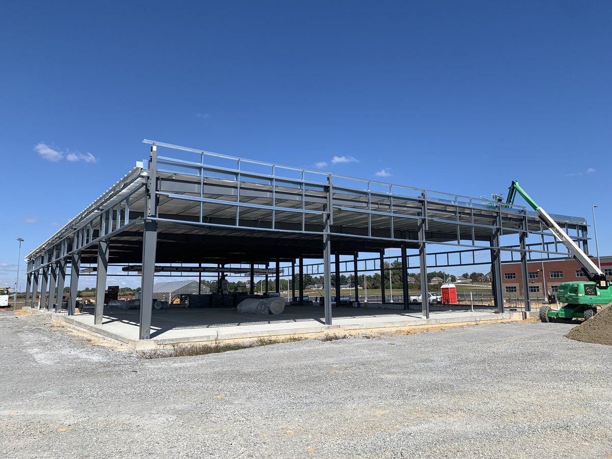 JenkinsEssex's tweet image. Construction of the 16,000 square feet Taylor County High School – Health &amp;amp; Science Building is going up!