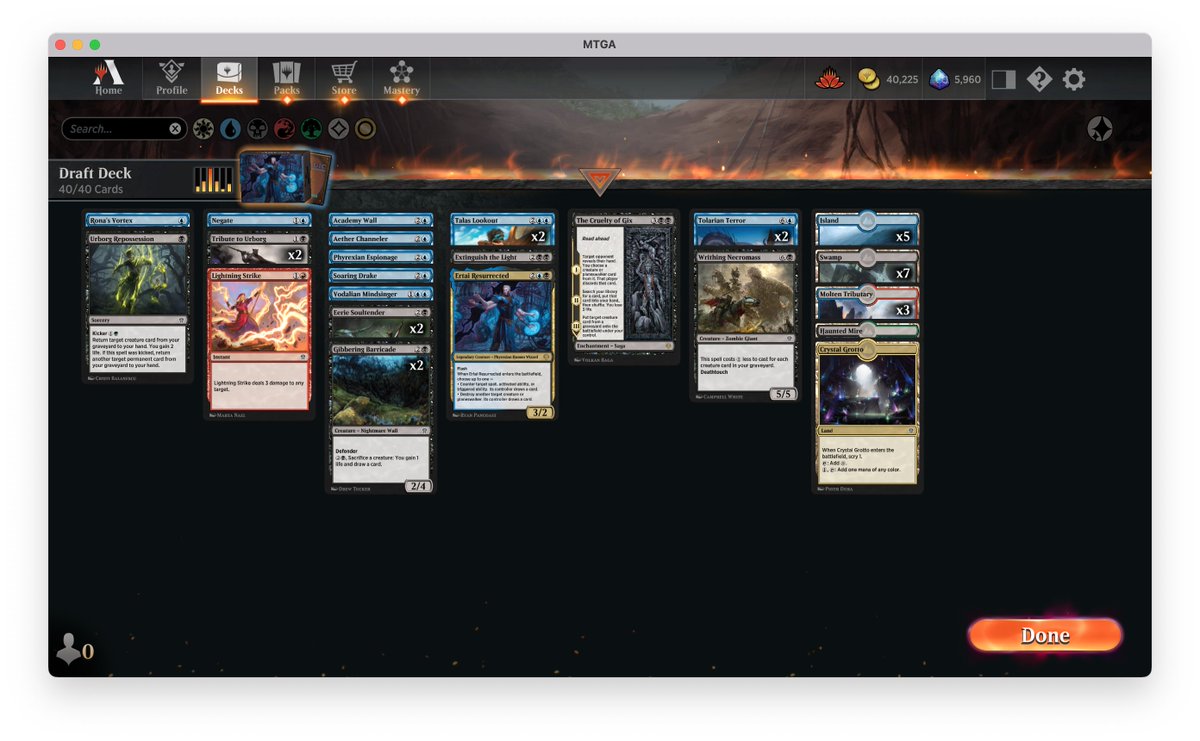 Abnormal_Fetus's tweet photo. This is not a 0-3 deck? or do i just suck at this? #mtg #MTGDominaria #mtgdraft #MTGArena https://t.co/4qj1bAsXOH