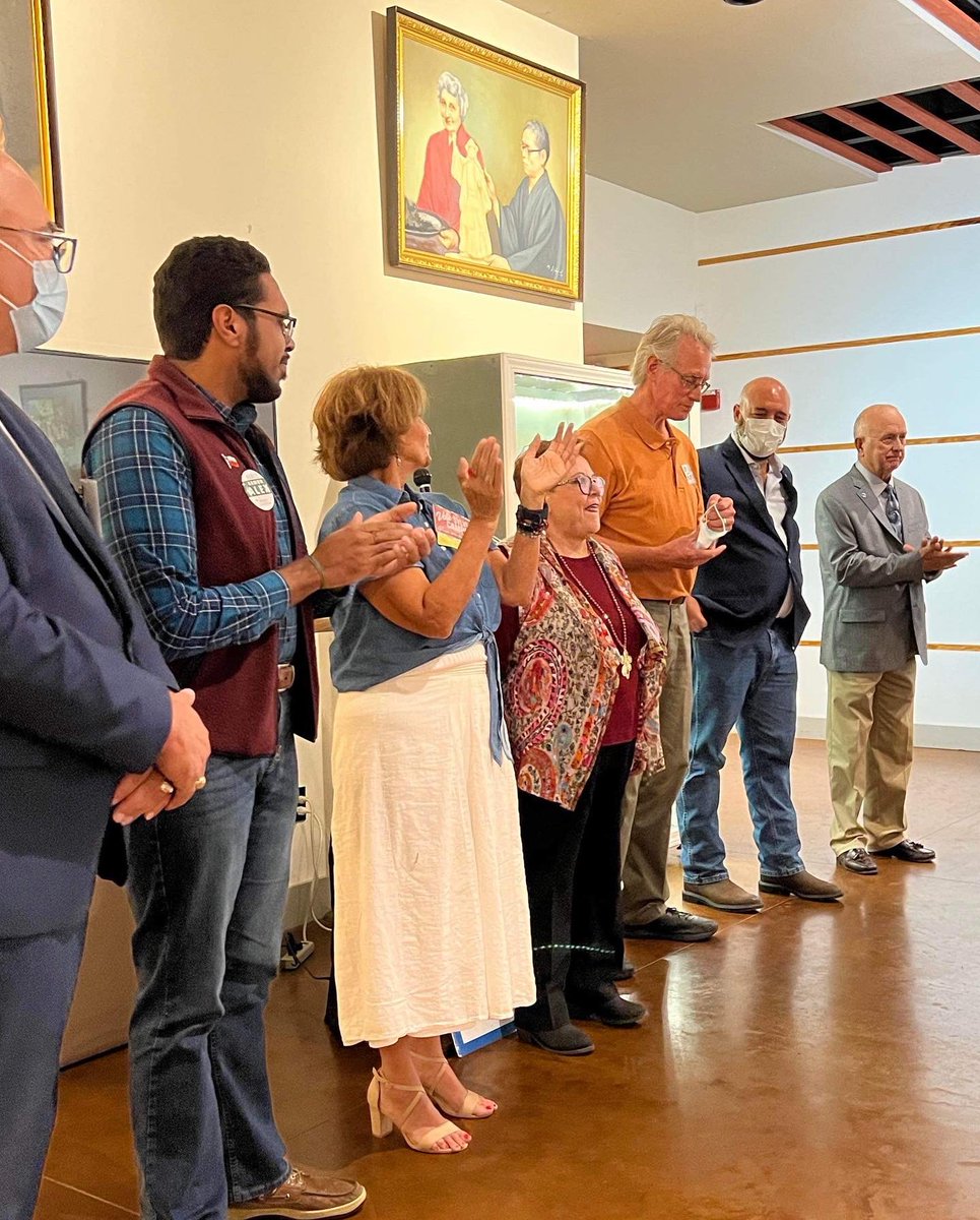 ArmonAlexForCC's tweet photo. We went to the Texas State Museum of Asian Cultures where Armon spoke about District 3 needing a strong candidate that understands equitable distribution of resources & Environmental Justice.♻️
👉🏼 https://t.co/F0cuxIuuRT
#ArmonAlexForCC
#MoveCorpusForward https://t.co/sERQucrZvH