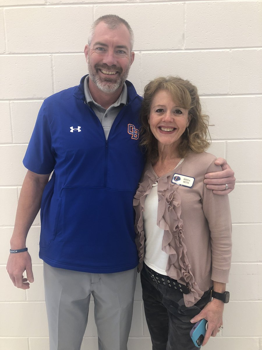 It’s a great day when your English teacher from high school is training teachers at the school you lead! Thank you <a href="/Reedabetts/">Reeda Betts</a> &amp; <a href="/K1Education/">Kids First Education</a> for a wonderful day of PD!