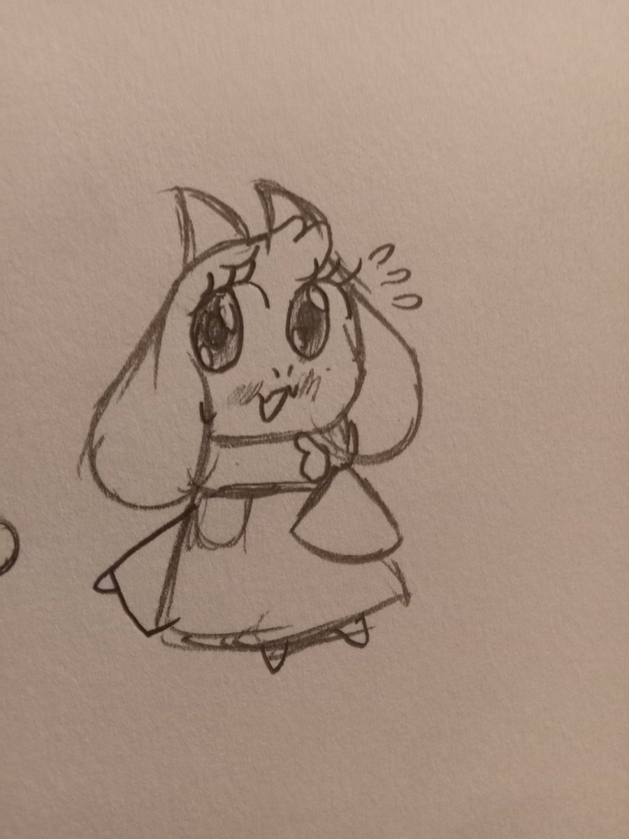funny littl goat.......... 

#Deltarunefanart #Deltarune #Ralsei