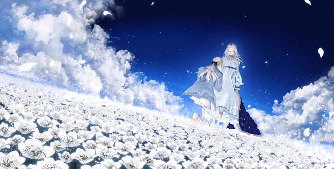 #あなたのあお色の作品を見せてください 