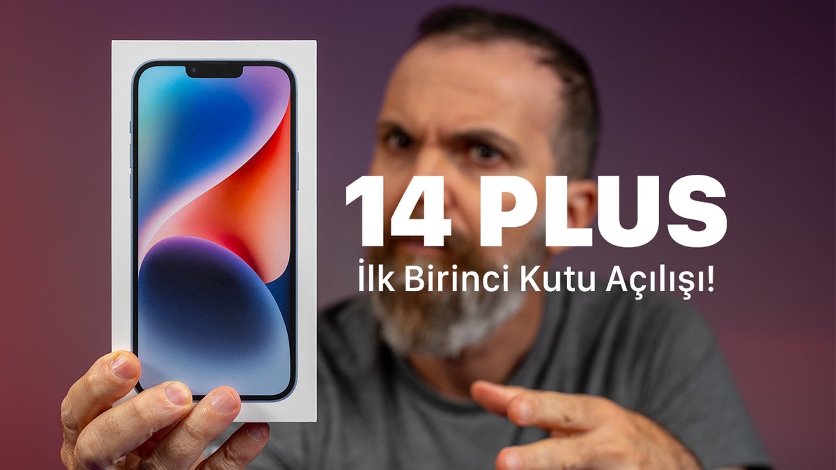 iPhone 14 Plus İlk Birinci Kutu Açılışı! youtu.be/Kz3DfwvVQ5w