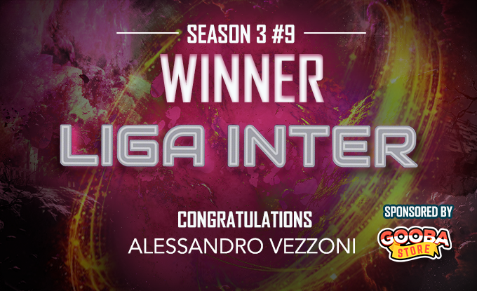 ligainter_'s tweet photo. Alessandro Vezzon won LIGA INTER #9 - Season 3 last Saturday. Congratulations!

Thanks to everyone who participated!
See you TOMORROW at #ligainter LCQ

https://t.co/5SDPXAHwVB https://t.co/NUyafEHEWl
