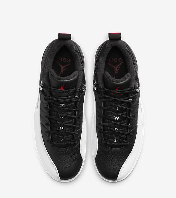 SOLELINKS's tweet photo. Ad: Coming Soon on Nike US
Air Jordan 12 Low Golf 'Playoffs'
=> https://t.co/fNJXB5vsqv https://t.co/GKyweUMPQ3