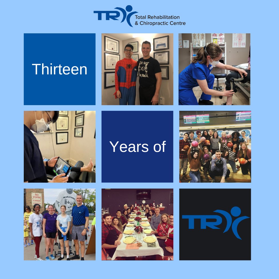 TotalRehabCC's tweet image. This week TRCC celebrated its 13th #Anniversary! We couldn’t be prouder as a clinic for all of the hard work our #practitioners and #admin do to make TRCC a place for patients to be safe and looked after. We are excited for many more #years to come!