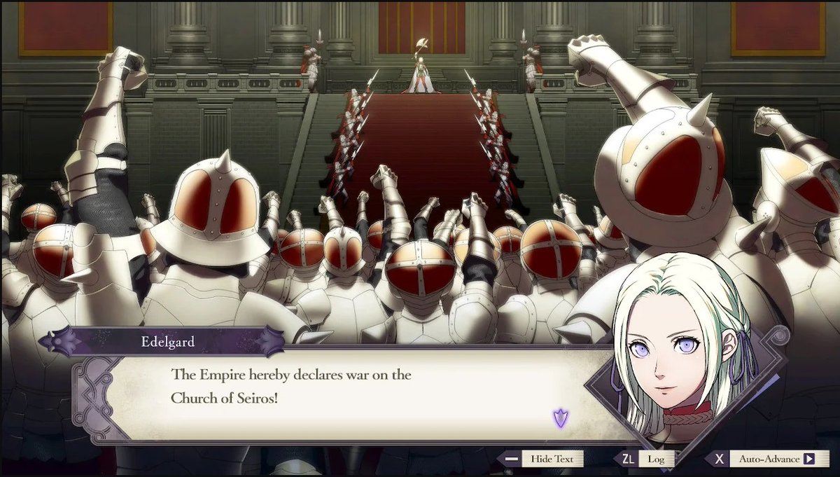 ceehgc's tweet photo. Some echoes of the Investiture Controversy can be seen in the plot of FE3H: Edelgard’s (the Adrestian Emperor) accusations against the Church include the manipulation of faith and deep corruption, not unlike the language used by Emperor Henry IV against Pope Gregory VII in 1076 https://t.co/TWjKA4f0E9