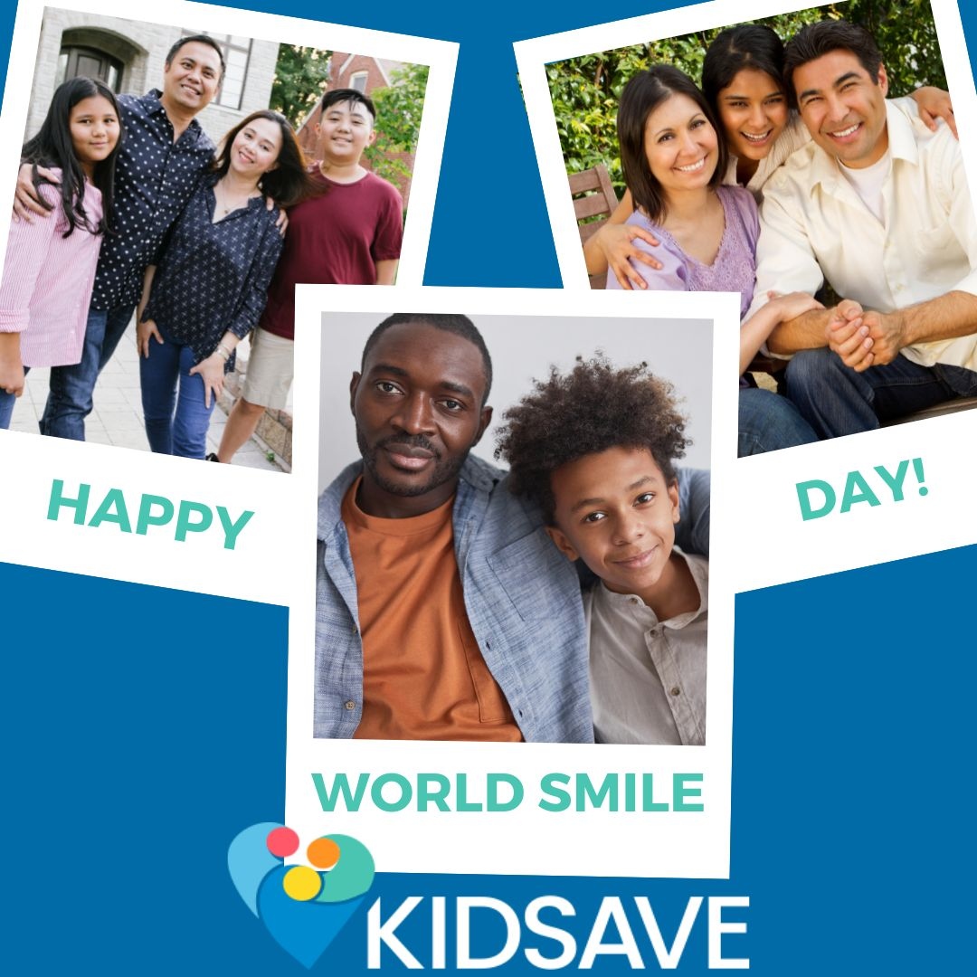 Kidsave_Intl's tweet image. Happy World Smile Day! 

Nothing makes us smile more than seeing the kids in our programs find their forever families.

Visit kidsave.org to learn how you can help older kids in foster care today!

#kidsave #meetthekids #weekendmiracles #adoption