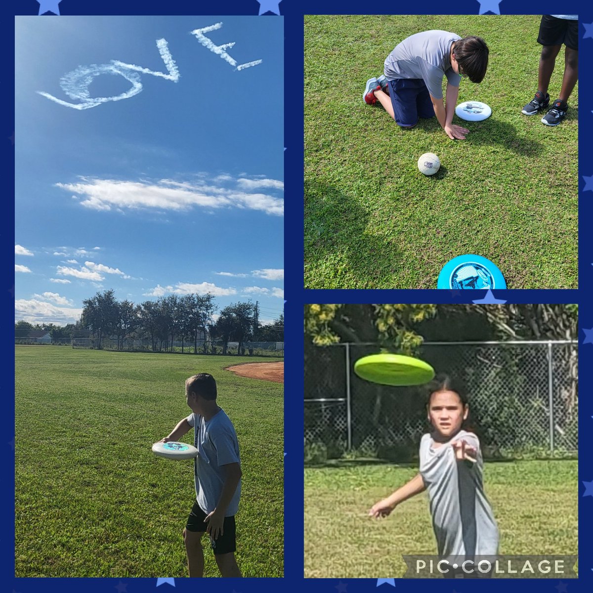 kbf32's tweet photo. 6th graders' effort in our Frisbee unit =β€οΈ
Bocce Frisbee this week was a great start to help work on throwing accuracy, teamwork, strategies, and some basic mental math.
@CMMSPrincipal @ericsternPE @CmmsMedia @SHAPE_Florida #cmmspe #discgames #bocce #activekids #getmoving https://t.co/3mHZhL5XwR