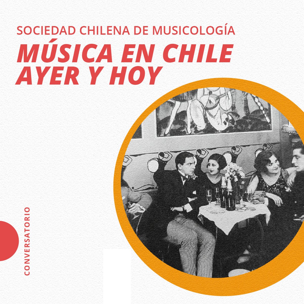 parquecultural's tweet photo. 🎶Te invitamos a participar del #conversatorio “Música en Chile ayer y hoy” organizado por la @SMusicologia  para dialogar en torno a la música y la investigación musical en Chile.
📆Sábado 15 de octubre a las 14:00hrs.
📍Sala de Lectura del PCdV. https://t.co/JsVfqz1Xp4