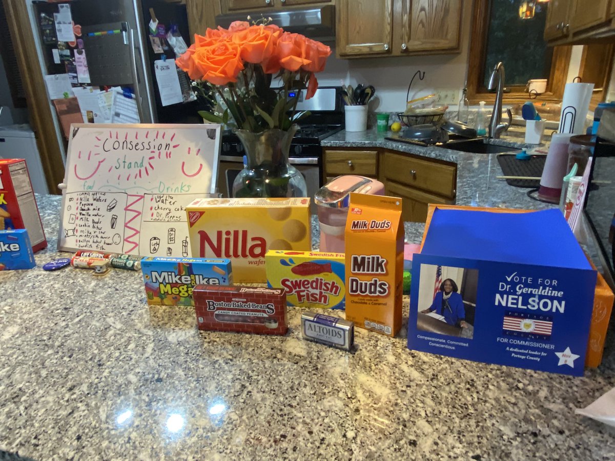 DrNelsonPortage's tweet photo. When you’re running for office- your grandchildren add your campaign materials to the “Family Movie Night Concession Stand” https://t.co/D1ScE9ETE9
