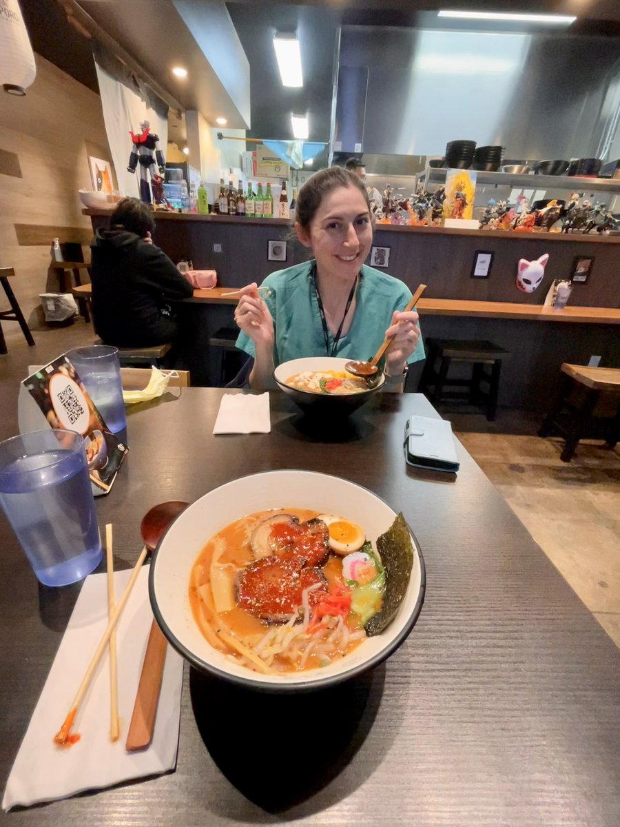 Ramen for off-campus lunch on this chilly Denver day with one of the best residents to do it! Thank you Sharon for an excellent rotation. This wraps up my four away rotations! <a href="/CU_Urology/">CU Urology</a>
