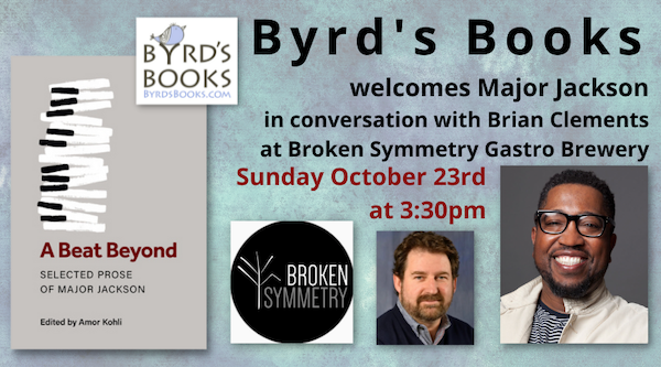 come to a Poor Yorick/WCSU MFA meet-up! we will be gathering on October 23rd at Broken Symmetry Gastro Brewery, following Brian Clements in conversation with the wonderful Major Jackson. a whole evening of fabulous writerly fun 🤩💀