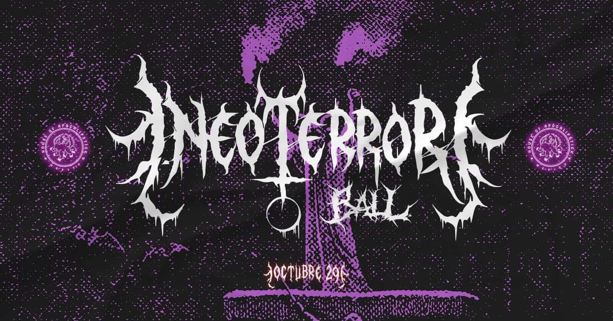 Muy al estilo de House of Apocalipstick, ya viene nuestro próximo ball de la temporada de espantos: NEOTERROR.
Aparten el 29 de octubre y estén pendientes. 😈