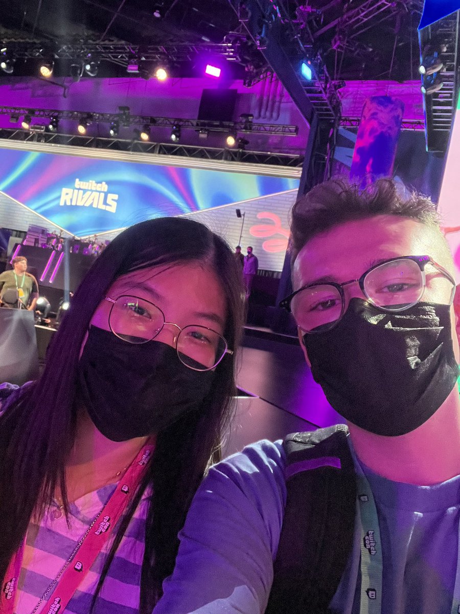 we broke into the twitch rivals arena