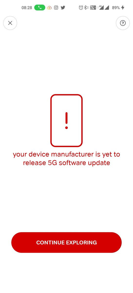 We have 5G Mobile i.e @oneplus8pro But @OnePlus_Support #Oneplus #oneplus8pro Doesn't have Updated the Software... Why ???? without updating the software they sold us ???What is the next process ???