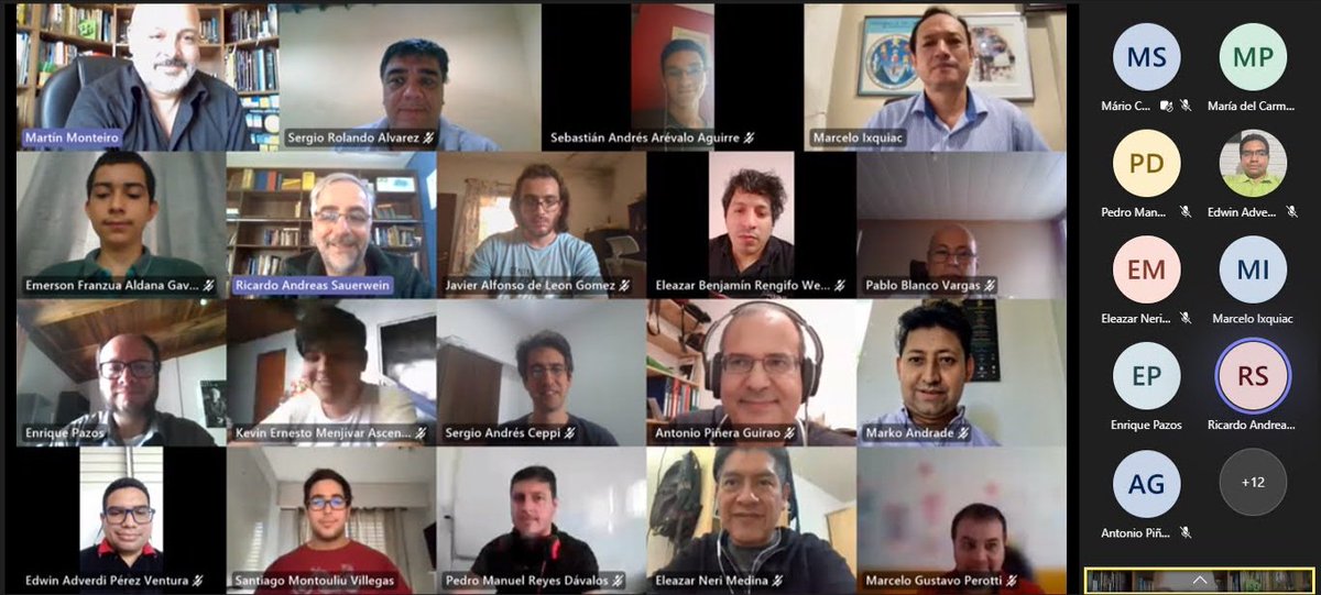 Aquí en la Asamblea de delegados de la Olimpiada Iberoamericana de Física 2022 <a href="/OIbF_fisica/">Olimpiada Iberoamericana de Física</a>. Mañana finalizamos una semana de trabajo con la premiación y clausura cc <a href="/Ant_Guirao/">AntonioGuiraoPiñera</a> <a href="/fisicamartin/">Martín Monteiro</a>