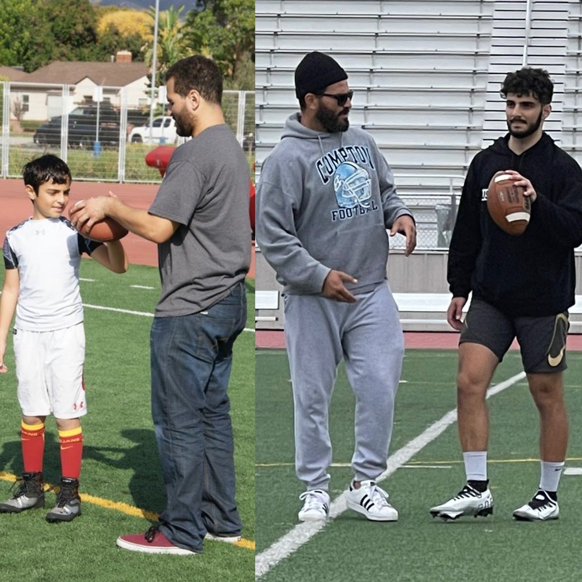 Shout out to my #QBCoach <a href="/antonclarkson11/">Anton Clarkson</a> on #nationalcoachesday my Qb coach since day 1 at 8 years old