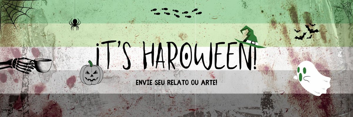 Tudo_Aro's tweet image. 🎃 IT'S HAROWEEN! 🎃

↣ Boas-vindas ao Halloween arromântico da Tudo_Aro! Os formulários de inscrição estão OFICIALMENTE ABERTOS!

↣ O período de submissão será de hoje até o dia 23 DE OUTUBRO, não perca o prazo!

↣ Atenção às regras e instruções dos formulários!

+⬇️⬇️⬇️+